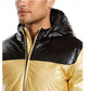 Casaco acolchoado com capuz Alfani masculino, amarelo, tamanho X-G