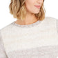 Suéter Feminino Estilo &amp; Co Chenille Tingido com Espaço Branco Tamanho P