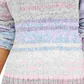Suéter feminino de manga comprida Style &amp; Co Block tamanho azul vários tamanhos pequeno médio