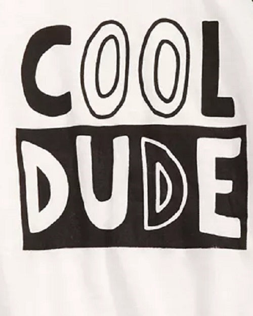 Camiseta camuflada Raglan Cool Dude para meninos First Impressions, branca, tamanho 6 a 9 meses