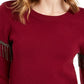 Suéter Alfani Feminino com Franjas Embelezadas Vermelho Tamanho X-G