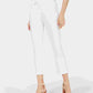 Calça skinny cropped feminina INC International Concepts, branca, tamanho 16