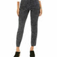 Calça jeans skinny estampada feminina Style &amp; Co Curvy-Fit cinza tamanho 16
