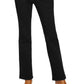 Jeans feminino estilo &amp; co Ella Pull On Bootcut preto tamanho X-S