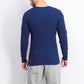 Camisa térmica masculina Alfani azul marinho tamanho extra grande