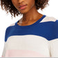 Suéter listrado feminino Maison Jules azul tamanho pequeno