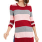 Suéter listrado feminino Maison Jules vermelho tamanho X-Large