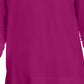 Suéter feminino Maison Jules com decote em V, rosa, tamanho grande