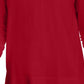 Suéter feminino Maison Jules com decote em V, vermelho, tamanho extra pequeno