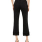 Calça jeans feminina com franjas e perna reta, tamanho 12, preta, da INC International Concepts