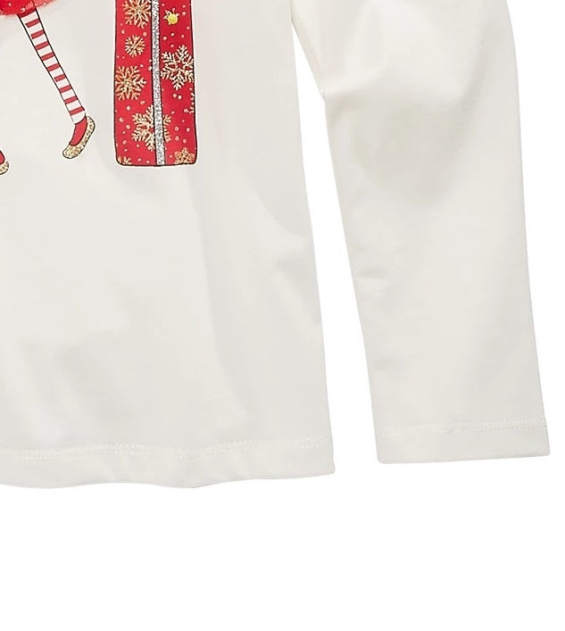 Camiseta infantil Epic Threads para meninas com presentes, branca, tamanho 4T