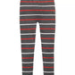 Leggings listradas para meninas grandes da Epic Threads, cinza, tamanho grande