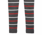 Leggings listradas para meninas grandes da Epic Threads, cinza, tamanho grande