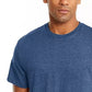 Camiseta masculina Alfani com gola redonda, azul escuro, tamanho pequeno