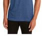 Camiseta masculina Alfani com gola redonda, azul escuro, tamanho pequeno