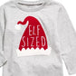 Camiseta infantil First Impressions Baby Boy Elf, cinza, tamanho 12 meses