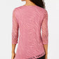 Túnica Burnout Feminina JM Collection Rosa Tamanho Grande