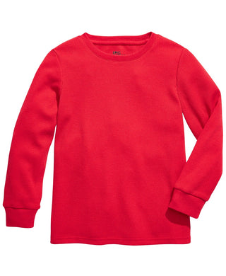 Epic Threads Big Boys Solid Thermal Wine Size Large