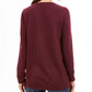 Moletom Feminino Embelezado e Caprichoso Estilo &amp; Co Roxo Tamanho XX-Grande