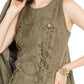 Vestido feminino de camurça sintética com cadarço INC International Concepts, verde, tamanho grande