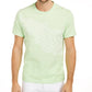 Camiseta masculina com estampa assimétrica Alfani, verde, tamanho grande