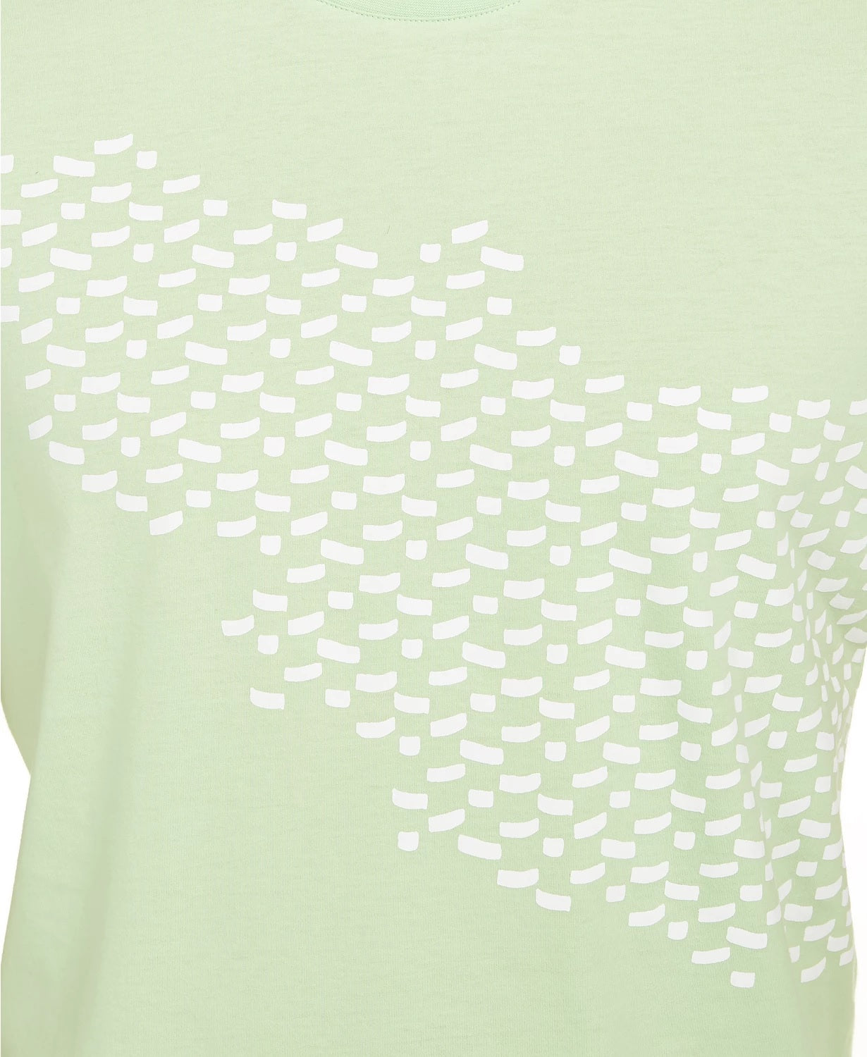 Camiseta masculina com estampa assimétrica Alfani, verde, tamanho grande