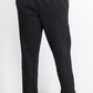 Calça de moletom masculina ID Ideology com bainha aberta e capuz, preta, tamanho pequeno