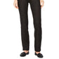 Calça feminina Charter Club Petite Pull-On Ponte-Knit, cor carvão, tamanho 4 P
