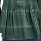 Blusa plissada xadrez feminina Style &amp; Co, verde, tamanho pequeno, médio