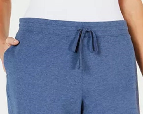 Calça Capri de Malha Feminina Karen Scott Azul Tamanho XS
