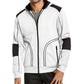 Jaqueta com capuz masculina INC International Concepts Overbound, branca, tamanho XXX-G