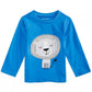Camiseta infantil estampada com leão First Impressions para meninos, tamanho 2T