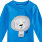 Camiseta infantil estampada com leão First Impressions para meninos, tamanho 2T