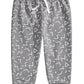 Calça jogger com estampa geométrica para bebê menino First Impressions, cinza, tamanho 12 meses