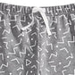 Calça jogger com estampa geométrica para bebê menino First Impressions, cinza, tamanho 12 meses