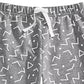 Calça jogger com estampa geométrica para bebê menino First Impressions, cinza, tamanho 3 a 6 meses