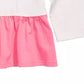 Camiseta Peplum de Algodão com Coração Arco-Íris para Bebê First Impressions, Branca, Tamanho 18 Meses