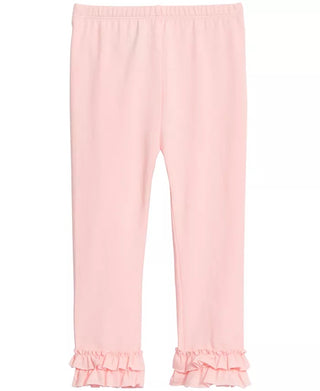 Leggings com babados para meninas First Impressions, rosa, tamanho 3T