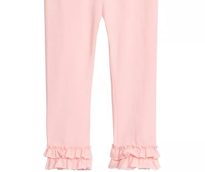 Leggings com babados para meninas First Impressions, rosa, tamanho 3T