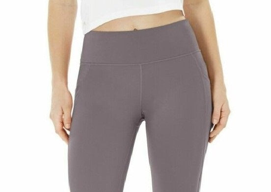 Leggings esportivas femininas Ioga Corrida Ideologia Roxo Tamanho Pequeno