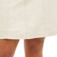 Saia-calça feminina Karen Scott com cós em malha cinza, tamanho 24W