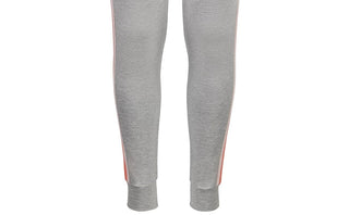 Calça de moletom listrada lateral Ideology Big Girls cinza tamanho grande