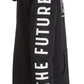 Ideologia Crianças Meninos Grandes Futuro Estampado Moletom Com Capuz Preto Tamanho Médio