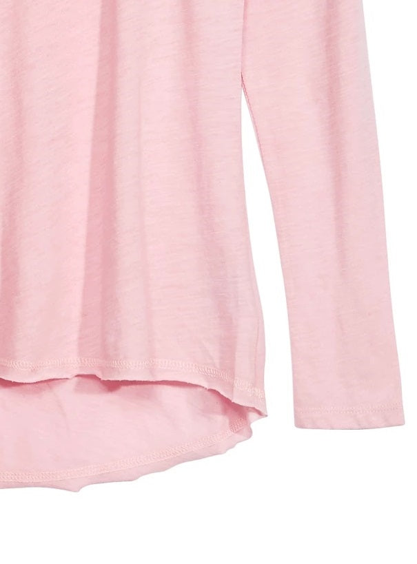 Camiseta borboleta Epic Threads Big Girls rosa tamanho médio