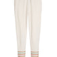 Leggings listradas Epic Threads Big Girls, tamanho extra grande, branca