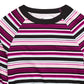 Top listrado Epic Threads Big Girls roxo escuro tamanho grande