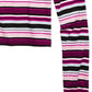 Top listrado Epic Threads Big Girls roxo escuro tamanho extra grande
