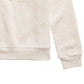 Moletom com lantejoulas e coração para meninas grandes da Epic Threads, tamanho médio, branco