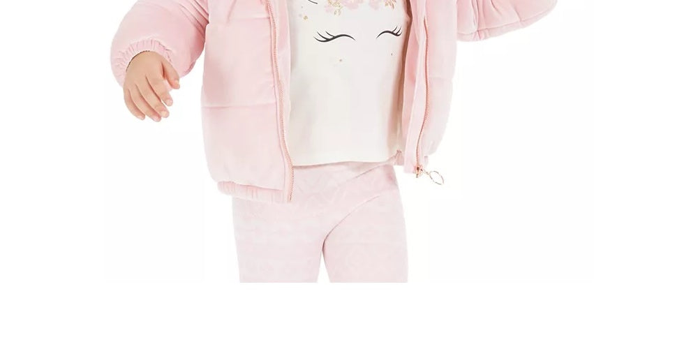 Camiseta manga comprida com chifre de unicórnio para meninas Epic Threads, tamanho natural 6X