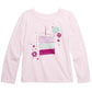 Camiseta infantil com fatias de bolo da Epic Threads, rosa, tamanho 6
